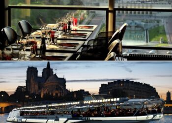 JANTAR NA TORRE EIFFEL + PASSEIO DE BARCO – 4H30