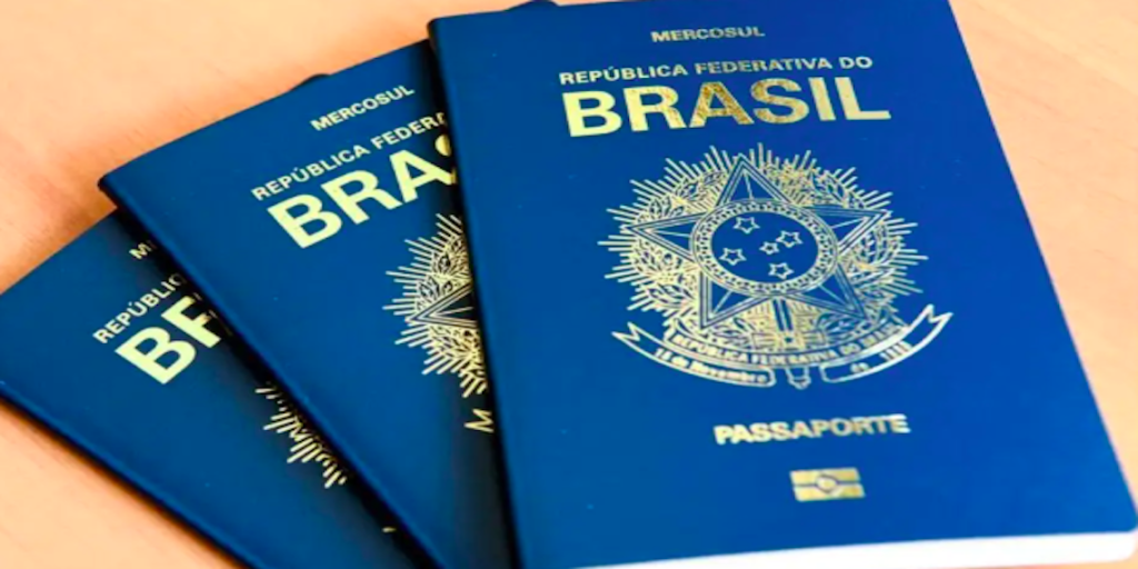 passaporte brasileiro para vir para Paris